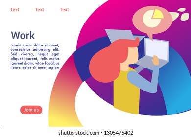 Vector illustration concept of online communication, social media, networking, community group. Creative flat design for web banner, marketing material, business presentation, online advertising.