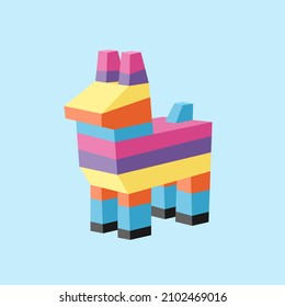 Vector illustration Concept of Pinata