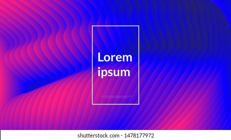 Vector illustration concept with universal abstract shapes, text for website design and development, app, responsive, programming, seo, maintenance, banner. Landing page template