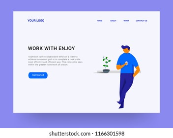 Vector illustration concept of web page design for website and mobile website development. Easy to edit and customize.