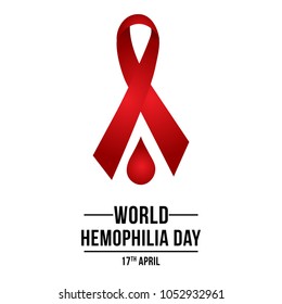 Vector Illustration Concept World Hemophilia Day Stock Vector (Royalty ...