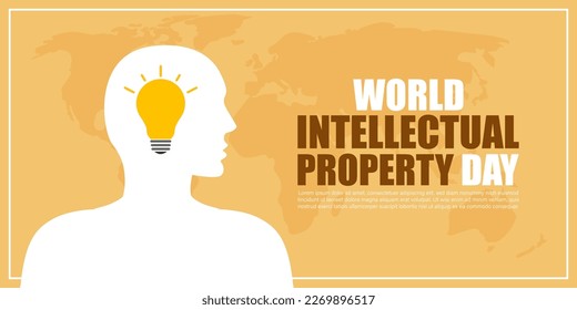 Vector illustration concept of World Intellectual Property Day