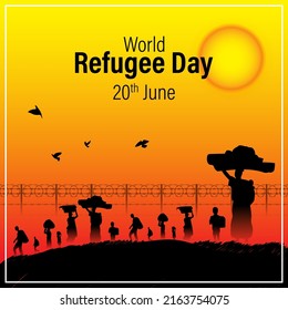 Cartel del Día Mundial de los Refugiados