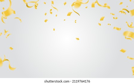 Vector illustration confetti concept design template holiday Happy Day, background Celebration 