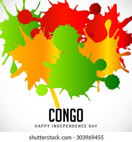 Vector Illustration for Congo independence day.