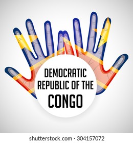 Vector illustration for Congo Independence Day.