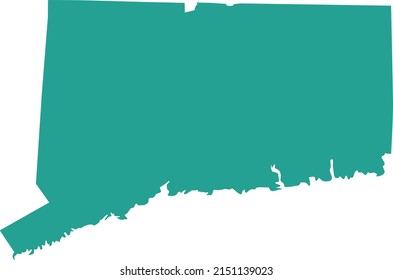Vector Illustration of Connecticut map