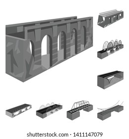 Vector illustration of connection and crossing symbol. Set of connection and design stock vector illustration.
