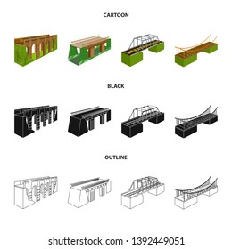 Vector illustration of connection and design icon. Set of connection and side stock vector illustration.