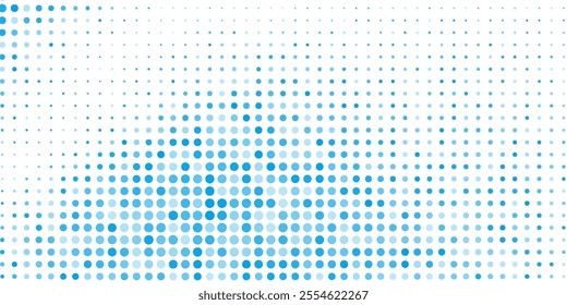 Vector illustration consisting of colorful circles tiles. Creative abstract dots pixel, tile, mosaic geometric background, banner. Pattern for your kitchen, bathroom, floor, pool, roof.