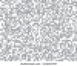 Vector illustration consisting of grey squares tiles. Creative abstract pixel, tile, mosaic geometric background, banner. Pattern for your kitchen, bathroom, floor, pool, roof.