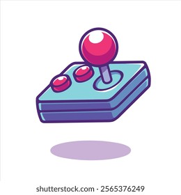 Vector illustration with CONSOLE GAME CONTROLLER. This image is great for stickers or t-shirt designs.