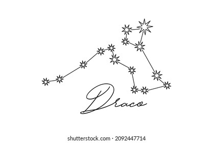 268 Draco constellation Images, Stock Photos & Vectors | Shutterstock