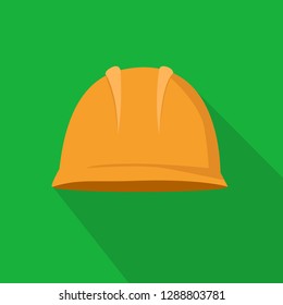 vector illustration construction helmet, protection