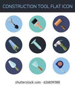 Vector Illustration of construction tool flat icon