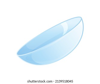 Vector illustration of contact lenses.