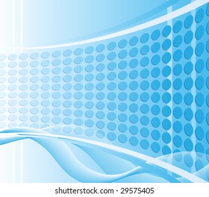 The vector illustration contains the image of abstract background