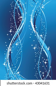 The vector illustration contains the image of abstract background