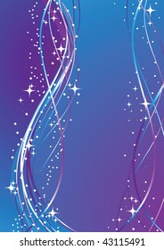 The vector illustration contains the image of abstract background