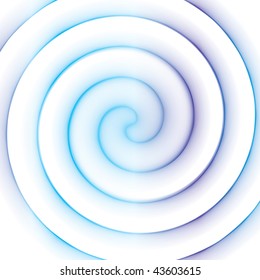 vector illustration contains the image of Abstract waves isolated