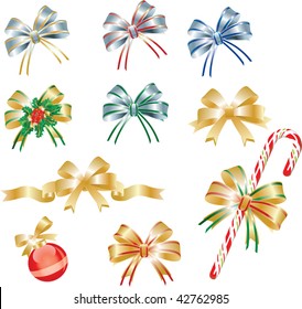 Vector illustration contains the image of  Christmas symbols