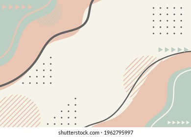 Vector illustration of contemporary abstract art posters. Perfect for backgrounds for magazine cover, Banner, Poster, Wallpaper social media, wallpapers, postcards, prints.