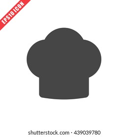 Vector illustration of cook hat icon