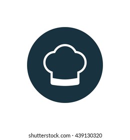 Vector illustration of cook hat icon