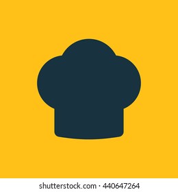 Vector illustration of cook hat icon