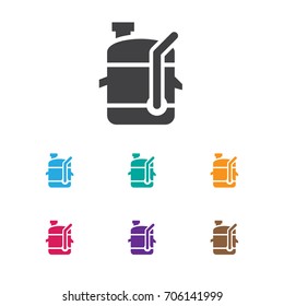 Vector Illustration Of Cooking Symbol On Juicer Icon. Premium Quality Isolated Squeezer Element In Trendy Flat Style.