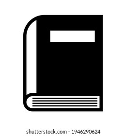 Ilustración vectorial de un libro genial sobre lectura. Diseño de conceptos de conocimiento, aprendizaje y educación sobre un fondo blanco.