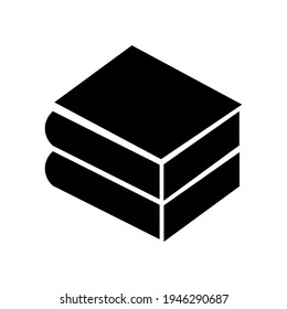 Vector illustration of a cool book on reading. Design of knowledge, learning and education concepts on a white background.