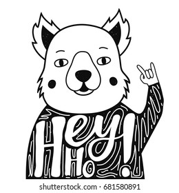  41  Hey Bear Coloring Pages  Latest Free