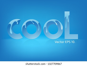 Vector illustration Cool letter design eps10.