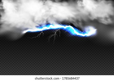 Vector illustration of cool single weather  with cloud and heavy fall rain isolated on black  transparent background.Storm and falling water drops texture.