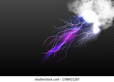 Vektorgrafik von kühlem Einmalwetter mit Wolke und starkem Regen einzeln auf schwarz-transparentem Hintergrund.Sturm und fallendes Wasser tropft Textur.