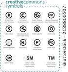 Vector illustration of copyright symbols, copyrights, creative commons, permissions, and licenses to use the material on the Internet. Infographic - understanding free content.