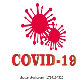 Vektorillustration des Corona-Virus