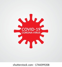 vector illustration of corona virus covid-19 disease. ncov-19 outbreak.