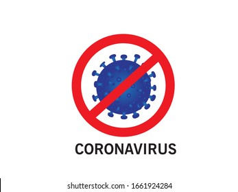 Vector illustration corona virus infection. 2019-nvoc virus.corona virus microbe. corona virus danger, corona cell. disense outbreak