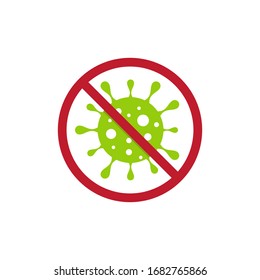 Vector illustration of corona virus, corona virus infection. covid-19 virus. Corona virus microbe.