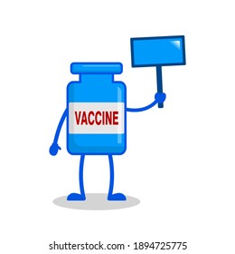 vector illustration of corona virus vaccine shape. modern and colorful design.
