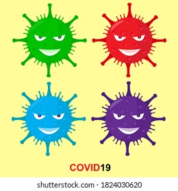vector illustration coronavirus 2020 pandemic