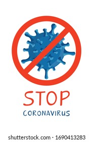 Vector illustration of coronavirus pandemic