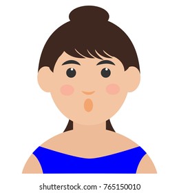 Vector illustration of corporate dress code. Business girl, teacher and secretary in formal clothes. Base wardrobe.