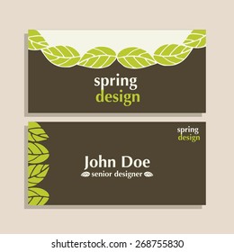 vector illustration of corporate identity vector blank. Could be used as identity banner, template, blank