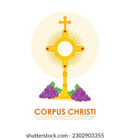 Ilustración vectorial de la plantilla de parodias de noticias de Corpus Christi en los medios sociales