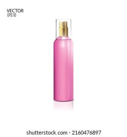 ilustración vectorial modelo de diseño de botellas cosméticas.