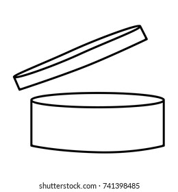 Vector illustration cosmetics symbol design. Period of validity after opening icon. Expiration date after product opening symbols. Shelf life sign for label of product.