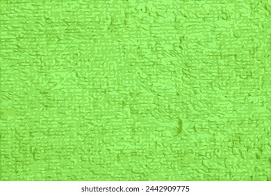 Vector illustration of cotton towel texture. Terry clothes background. Close-up.
